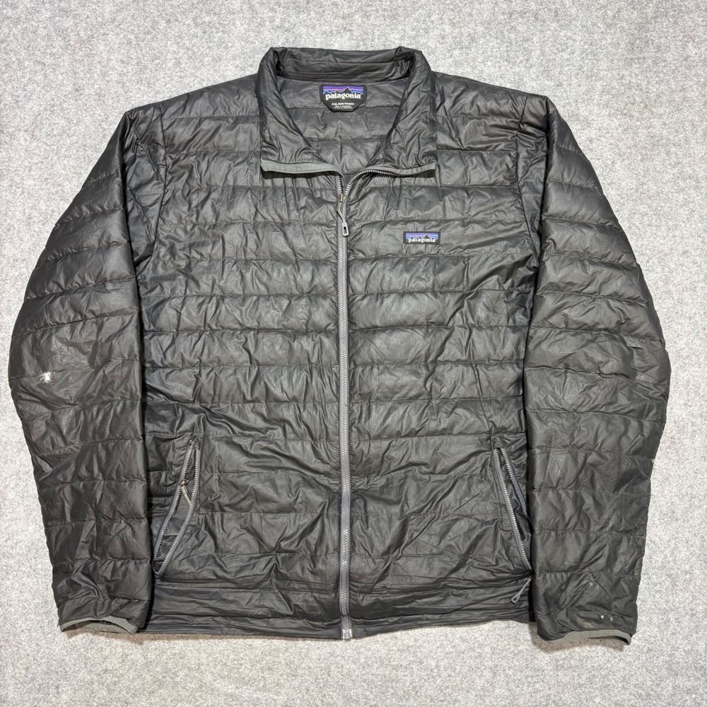 Patagonia Nano Puff Jacket Mens XXL Black Full Zip Quilted Puffer 84212